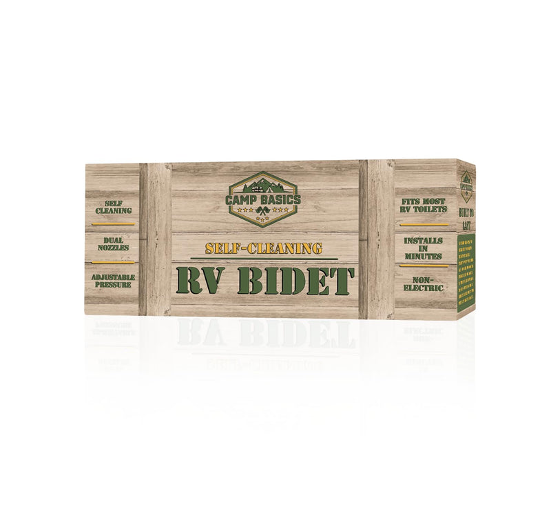 RV Bidet Made to Fit Your RV and Camper Trailer | Easy to Install and Self Cleaning | Non Electric | Upgrade Your RV