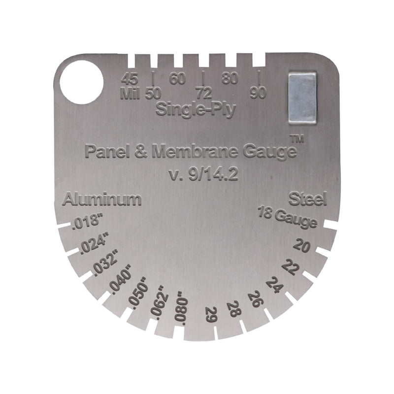 [Australia - AusPower] - Upgraded Panel & Membrane Gauge Shingle, Replaces Shingle Gauge, Measuring Thickness and Metal, Thickness for Metal Roofing and Membrane Roofing Single Double Ply 