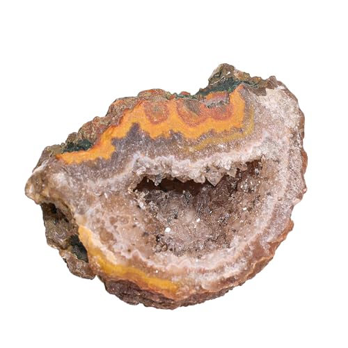 Natural Agate Stone Geodes Raw Agate Geode Mineral Specimen 0.98"-2.56" (0.02-0.11 lb)