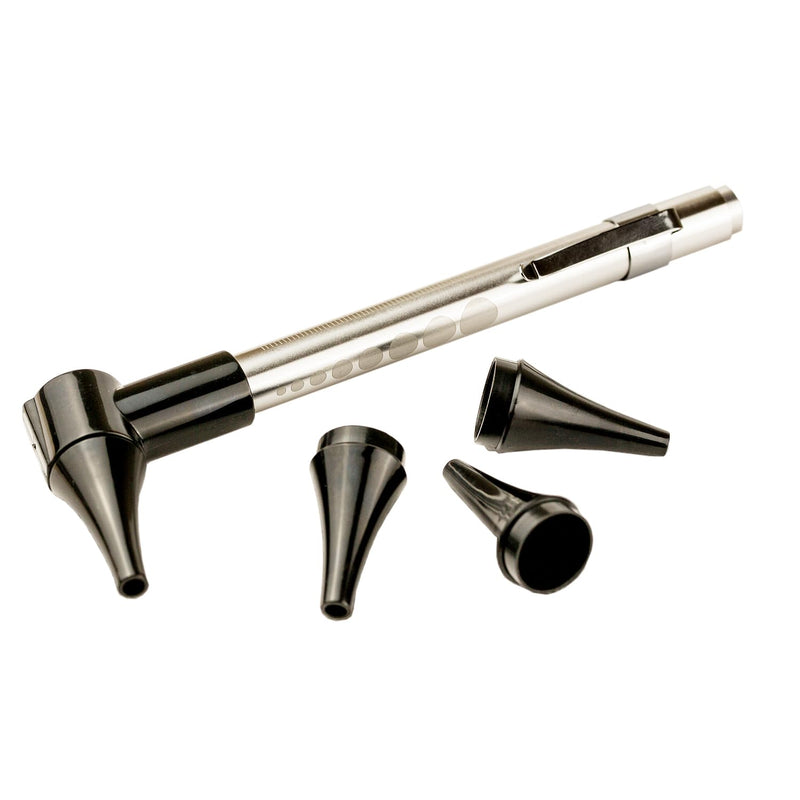 [Australia - AusPower] - WaxBgone Otoscope - Bright LED Light with 3X Magnification to Check Your Family’s Ears at Home - Includes 3 Reusable and Easy-to-Clean Specula Tip Sizes for Adults, Kids & Babies and 2 AAA Batteries 