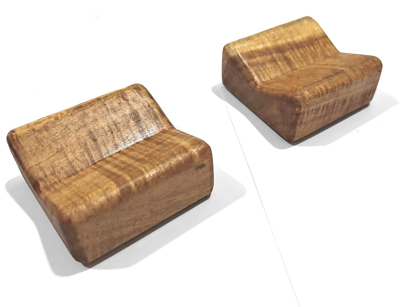 [Australia - AusPower] - Solid Hardwood V Blocks Pair for Holding Objects, Workshop or Hobby 