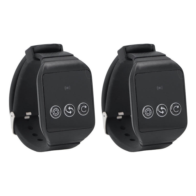 Tangxi Restaurant Pager System, Caregiver Call System, 2 Watch Receiver and 1 Pagers, Caregiver Pager for Home, Factory, Hospital,etc, Long Endurance