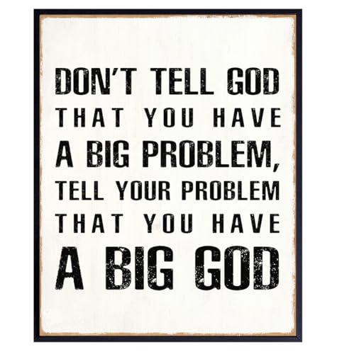 Everything Happens for a Reason Trust God Christian Wall Art Poster
