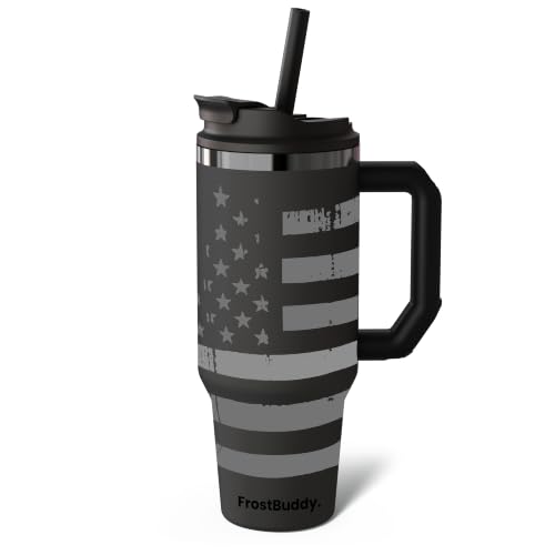 Frost Buddy Thicc Buddy 40oz Tumbler - Stainless Steel (Gunmetal Glory) Gunmetal Glory-