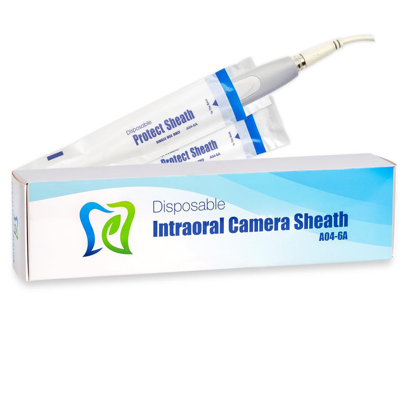 [Australia - AusPower] - 500 Pieces Intraoral Dental Camera Sleeves A04-6A Fit Most USB Intraoral Cameras DY-50,DY-40B and More 