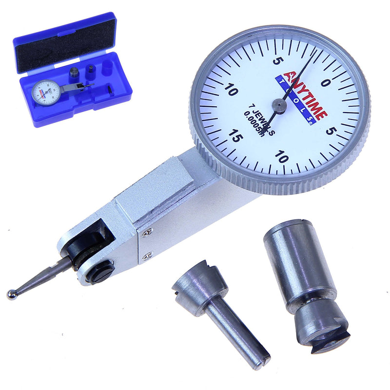 [Australia - AusPower] - Anytime Tools Test Dial Indicator 7 Jewels High Precision 0.0005" 0-15-0 