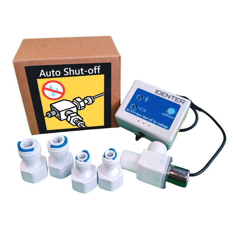 [Australia - AusPower] - Water Leak Detector with Sensor Alarm, Power Insufficient Detection, Auto Shut-Off, Water-Saving, Home Assistant, Automation Improvement for Bathroom, Laundry, Basement, Kitchen 