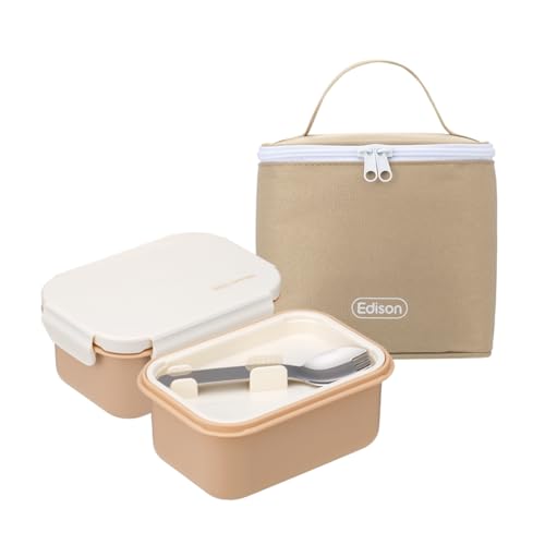 Stainless Picnic Lunch Box Set With Pouch. Thermal Lunch Box for Outdoor and Office (18.6oz / 550ml). Made In Korea