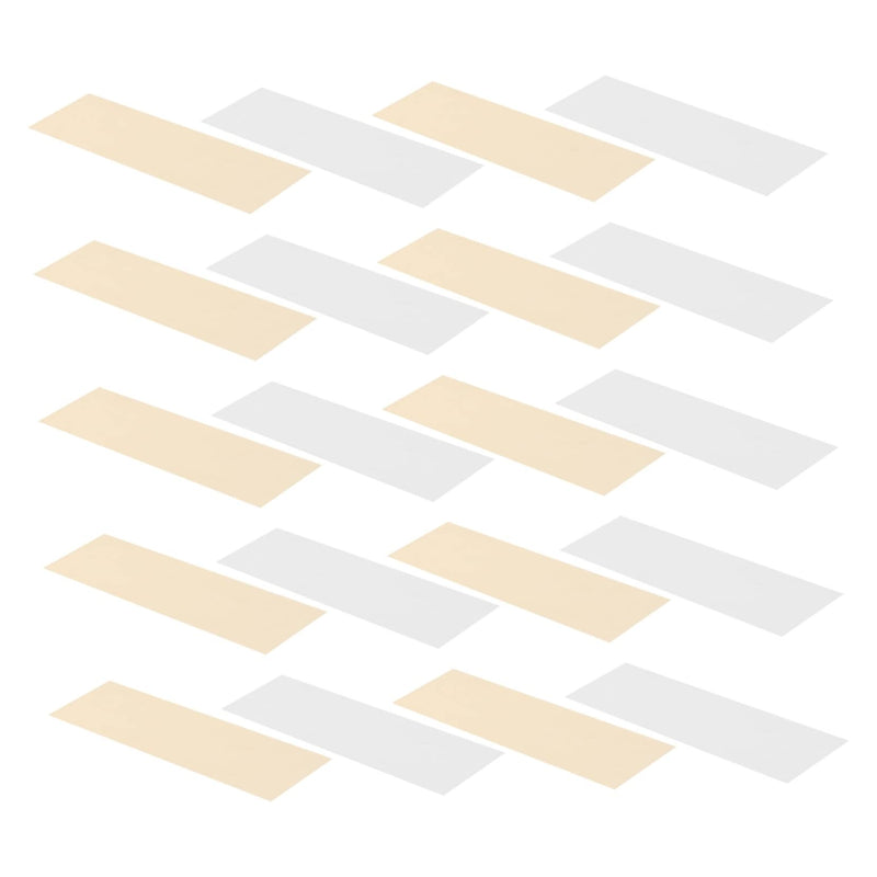 [Australia - AusPower] - Garneck 20Pcs Zinc Copper Electrode Sheets 2.16x0.98'' Copper Electrode Strips Electroplating and Scientific Experiments Zinc Electrode Strips Zinc Metal Electrodes for Science Kits and Projects 