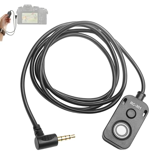 for Sigma FP/FPL Camera Release Cable Shutter Cable Remote Control Small Button to Connect the Cable Camera Device Accessories RC301-CR41 Video Recording Accessories(RC301-CR41 4.9ft) RC301-CR41 4.9ft