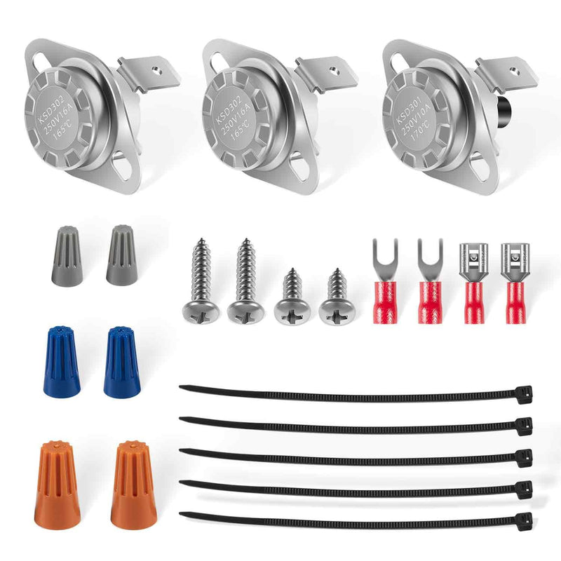 [Australia - AusPower] - HAXTLK1930 Temperature Limiters Replacement Kit for Hayward Pool Heater and H-Series Pool & Spa Heater 