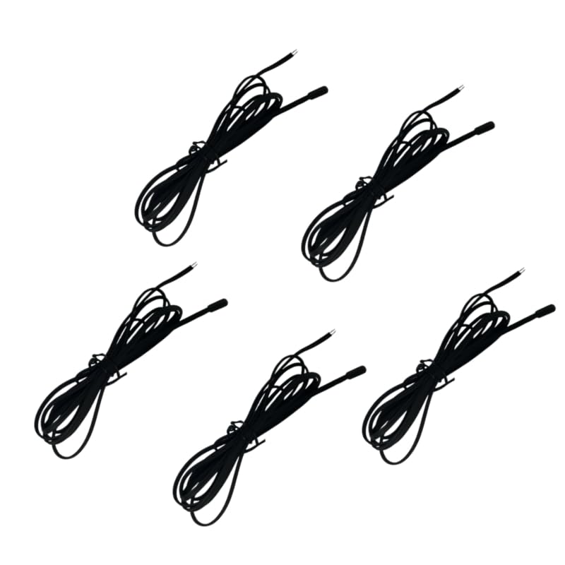 [Australia - AusPower] - 5Pcs Temperature Probe Sensor MF58B Super Waterproof TPE Injection Probe Sensor TPE6x5x15mm Thermistor 10K 3435 Iine Iength 2 Meters. 
