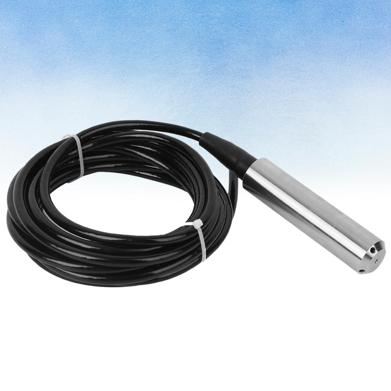 [Australia - AusPower] - TL 136 Liquid Level Transmitter Automatic Water Level Controller Liquid Level Sensor Water Level Sensor Probe 24VDC 4 to 20Ma Signal Output for Measurement of Water (0‑2meter Range) 0‑2meter Range 