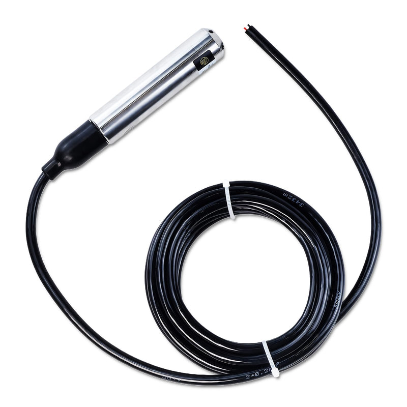 Level Sensor 4-20 mA, IP68 Multilayer Liquid Level Transmitter, Water Level Sensor Detector, Stainless Steel Liquid Water Level Sensor Transmitter with Cable 0-5 m