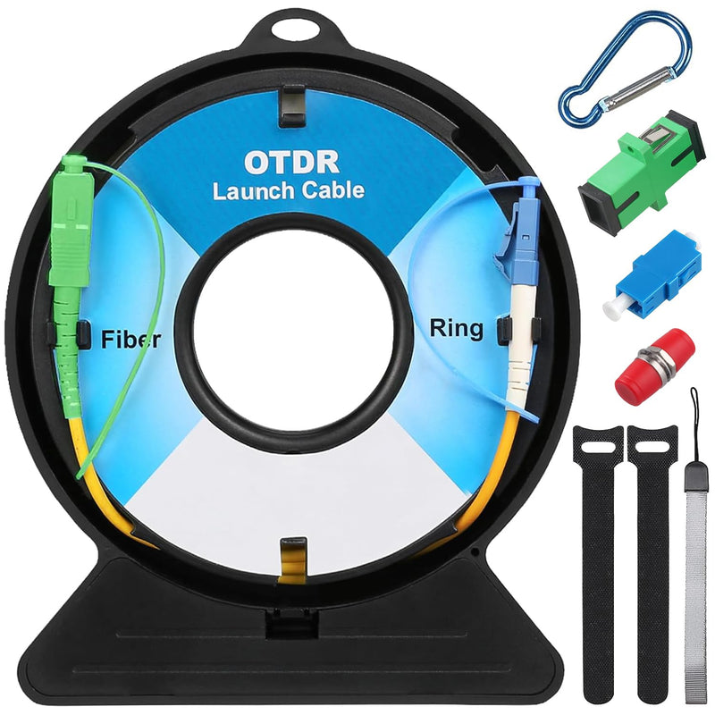 [Australia - AusPower] - OTDR Launch Cable Dead Zone Eliminator SC/APC-LC/UPC SM（9/125） 1KM Extension Cord for OTDR Fiber Tester 