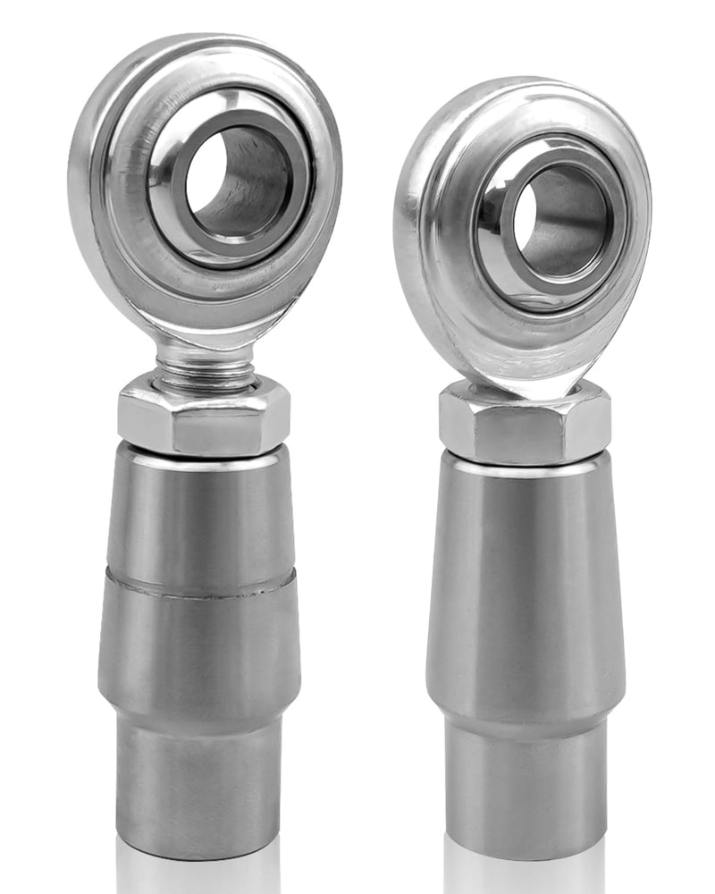 [Australia - AusPower] - 1/2-20 Heim Joints Rod End Kit Economy with Tube Adapters and Jam Nuts, Heim Joints Panhard Bar Kit .065 Bungs Rod End Heim Joint LH and RH, 1 Pair 