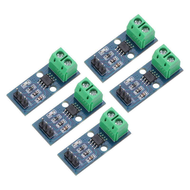 [Australia - AusPower] - MECCANIXITY 5pcs ACS712 Current Sensor Module 20A Range Hall Effect Current Sensor Current Measuring AC/DC for Detecting Current 