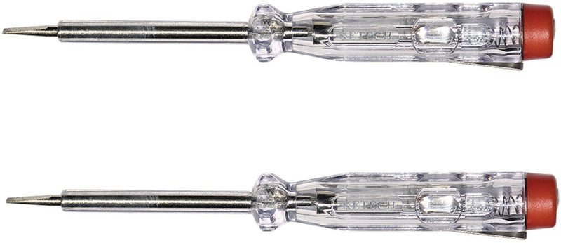 [Australia - AusPower] - Voltage Tester 110-250V with 3mm Screwdriver, Voltage Detector 