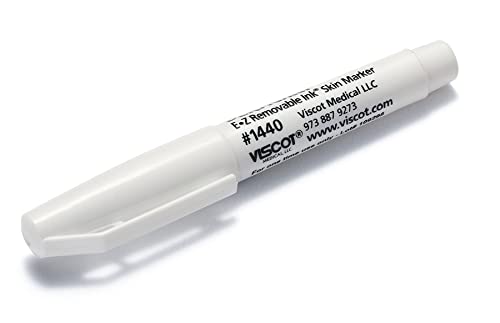 [Australia - AusPower] - EZ Removable Ink® Aesthetic Marker | 50 per case (White) White 1 Count (Pack of 50) 