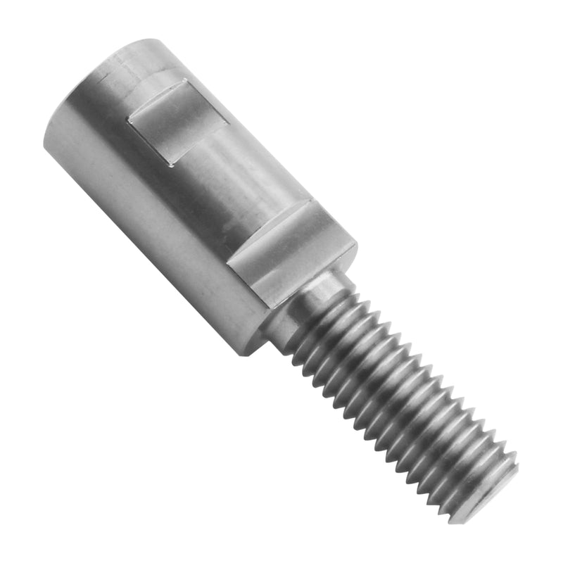 [Australia - AusPower] - Airway Buff Extender, 3-1/2" Aluminum Airway Buffing Wheel Extension Shaft for Aluminum Wheel Polishing Kit, Angle Grinder Extension Rod, Buffing Machine Accessories(1PCS) 
