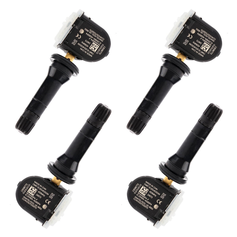 [Australia - AusPower] - TPMS Sensors Tire Pressure Sensors 433MHz Compatible with Chevy Silverado Tahoe Buick Enclave Cadillac Escalade GMC Sierra Replaces# 13598773 13516165(4 PCS) 