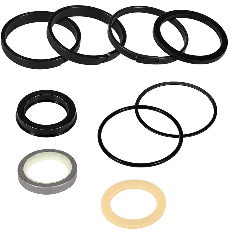 [Australia - AusPower] - Hydraulic Cylinder Seal Kit 2.5" Bore 1.5" Rod Replace for 1543253C1 G109456 G105550 Suitable for Loader Bucket Case Backhoe Loader 350 580B 580C 580F 680C (2.5" Bore 1.5" Rod) 