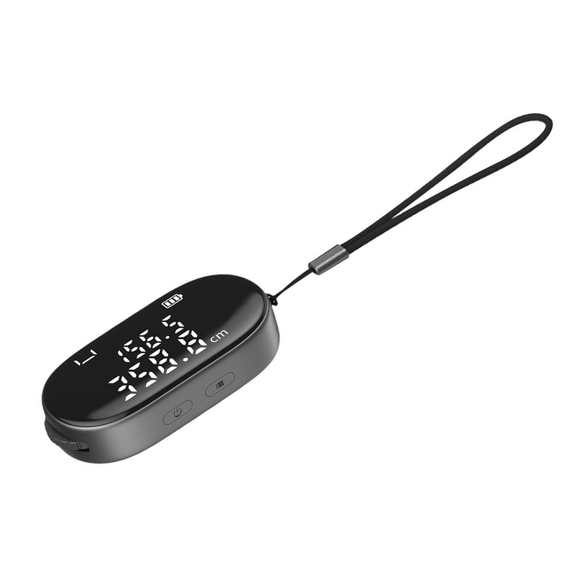 [Australia - AusPower] - Digital Tape Measure, 328ft Accuracy Measuring Flexible Electronic Rolling Tool, Roller Design, 5 Modes, Auto Storage, Rechargeable 