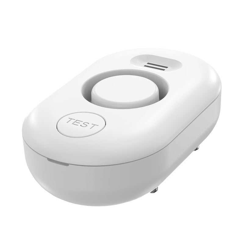 [Australia - AusPower] - Water Leak Detector for Home, 100dB Water Sensor Alarm, Flood/Drip Leakage Detection Device for Pipe/Drain/Sink/Faucet, Floor Flooding in Basement/Bathroom/Kitchen/Toilet/Laundry Room 