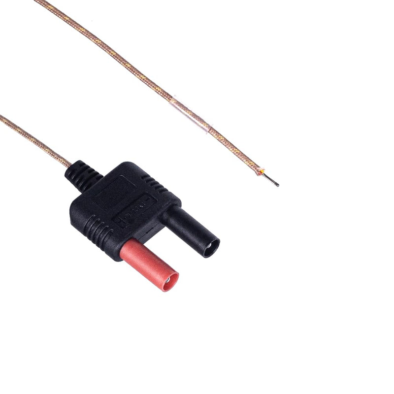 [Australia - AusPower] - Type K Thermocouple Probe, Replacement Thermocouple Sensor Bead Probe Fit for Clamp Meters, Fluke Multimeter F17B+ F116C F87-V F28LL F189 F289 F179 F287 