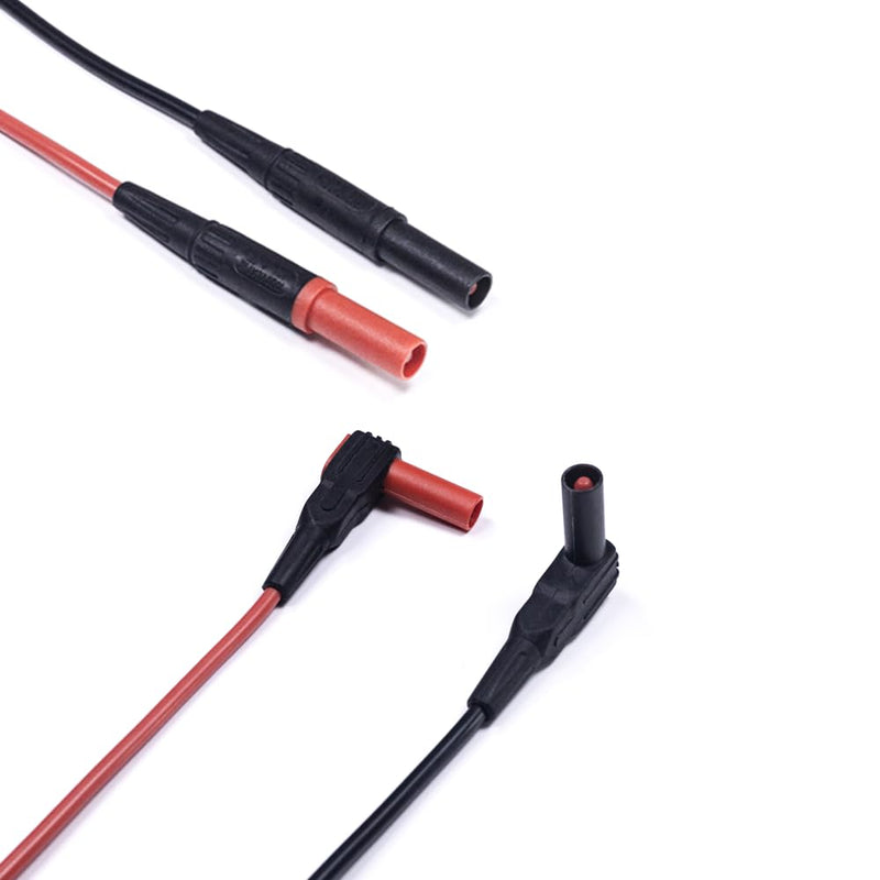 [Australia - AusPower] - Silicone Test Lead Set Multimeter Insulated Test Leads Extension CAT III, CAT IV, 10A 