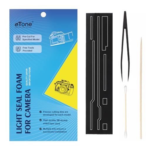 Pre-Cut Light Seal Foam Sponge Kit Repair for Olympus OM-1 OM-2 OM-3 OM-4 Camera