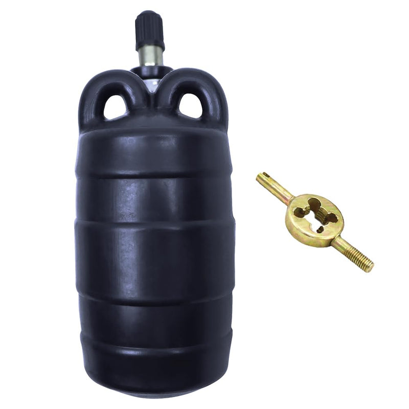 2 Inch Inflatable Pipe Plug, Water Shut Off Airbag for Drain & Sewer Lines - Reusable Rubber Test Ball, Temporary Water Blocker for Pipe Repair, Closed Water Testing & Maintenance 2 Inch - Standard