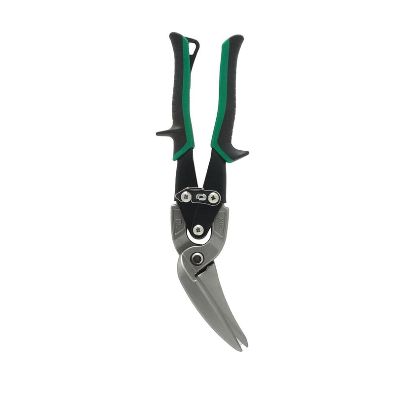 [Australia - AusPower] - Malco Long Cut AVs Metal Cutting Snip Right Offset 2-1/4" Cut Length - Green Grip AV73 