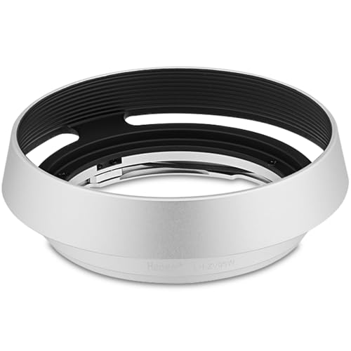 Haoge LH-ZV05W Round Metal Lens Hood for Carl Zeiss Biogon T* 2/35 35mm f2 ZM, C Biogon T* 2.8/35 35mm f2.8 ZM, Planar T* 2/50 50mm f2 ZM; Voigtlander NOKTON 35mm f1.4 VM, 40mm f1.4 50mm f1.5 VM Lens