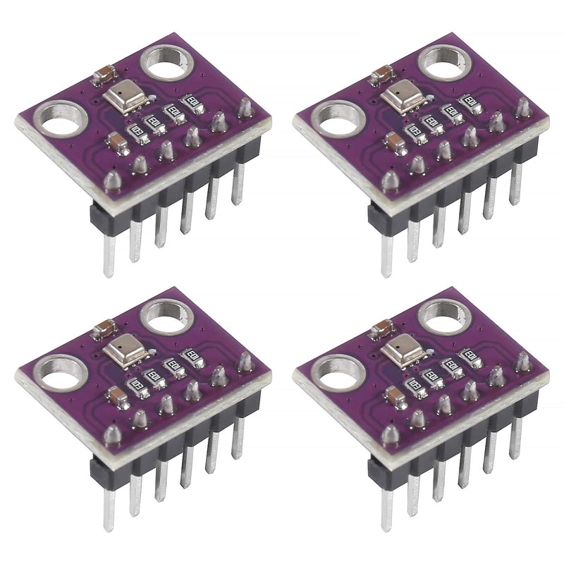 [Australia - AusPower] - 4pcs BME280 3.3V High Precision Atmospheric Pressure Sensor Module Pre-Soldered GY-BME280-3.3 Temperature Humidity Sensor Module for Raspberry Pi and Other MicroControllers 
