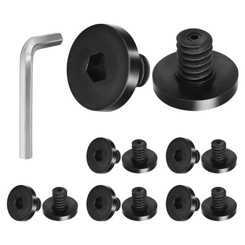 [Australia - AusPower] - Suncast 12PCS Shed Replacement Bolts with Screwdriver, Compatible with Suncast Storage Sheds 12PCS+1Pack Screwdriver(Black) Black 1 