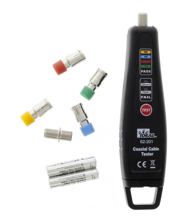[Australia - AusPower] - IDEAL Electrical 62-201 Coax Mapper w/ 4 Remotes 