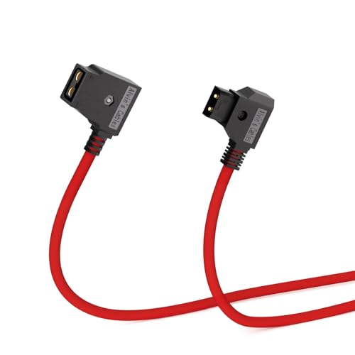 Alvin's Cables Ultra Soft D-tap Male to Female Extension Cable for DSLR Rig Anton Bauer Battery IDX SmallRig V-Mount Gold Mount Battery 1M| 39.4in 1m ultra soft