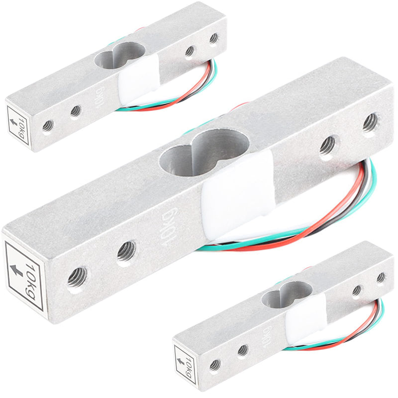 [Australia - AusPower] - 3pcs Electronic Scale Aluminum Alloy Weighing Sensor Load Cell Electronic 10kg HX711 AD Module CZL-611RD 