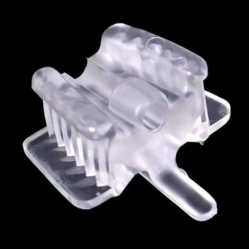 [Australia - AusPower] - 6P Dental Silicone Mouth Props for Adults and Kids, Clear Small 
