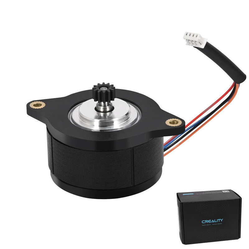Creality K1C Extruder Motor, Upgrade Low Noise Extrusion Circular Stepper Motor 0.8A 12 Tooth Gear Stepping Motor for Creality K1 Max/K1/K1C/ Ender 3 V3/Ender 3 V3 Plus /K1 SE 3D Printer