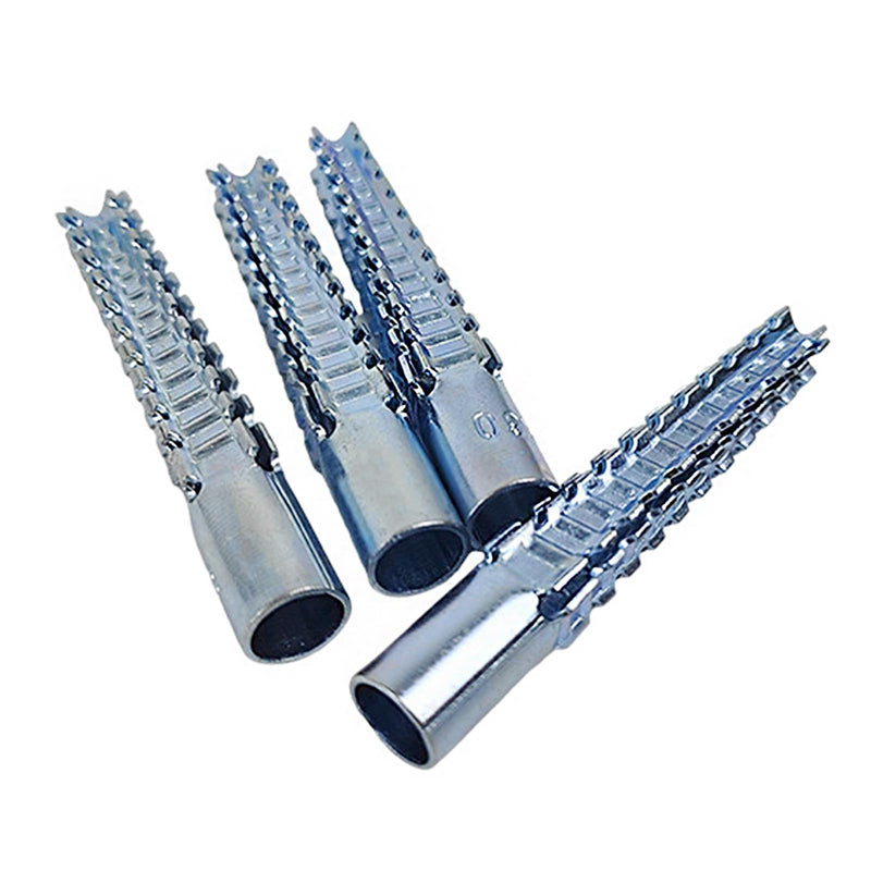 [Australia - AusPower] - 100 Pcs Drywall Anchors (Screws No Included), Expansion Pipe for Hollow Walls Tile,Cement Bolt Expansion Tube,Fixing Stripped Screw Holes(M8*32) 8*32 silver 100 