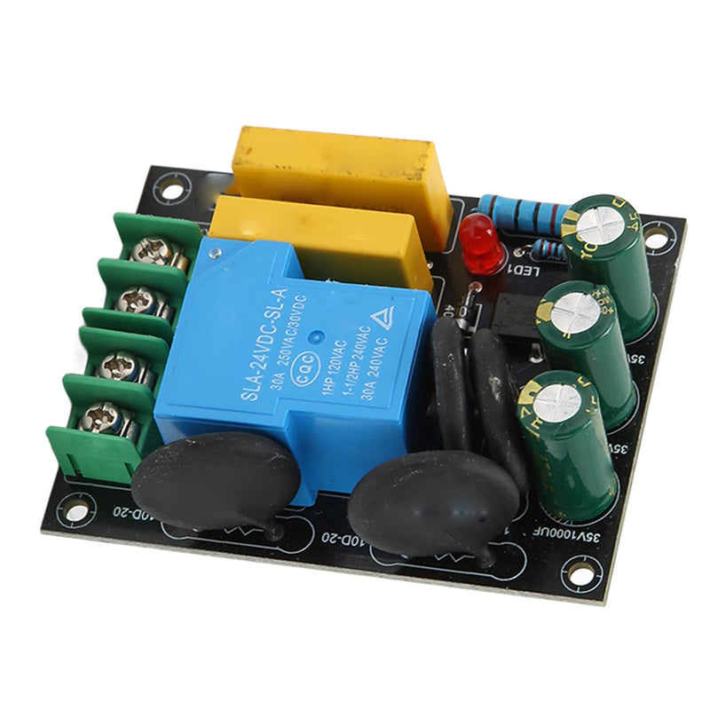 [Australia - AusPower] - ZJchao 30A 6600W Soft Start Module, PCB Oversized Relay Thermistor 10D 20 Defend Machine Excessive Starting Current AC 110V-250V High End Voice Frequency Power Input for High Power Devices Requiring 