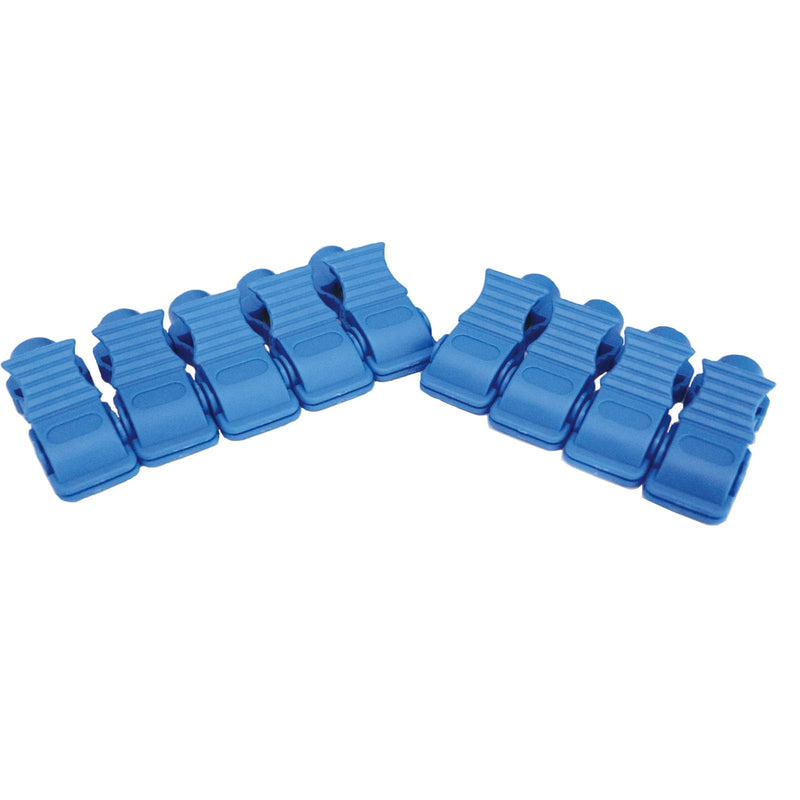 [Australia - AusPower] - 10pcs EKG ECG Alligator Electrode Clip,Universal Connection for 4.0 Banana Cable 