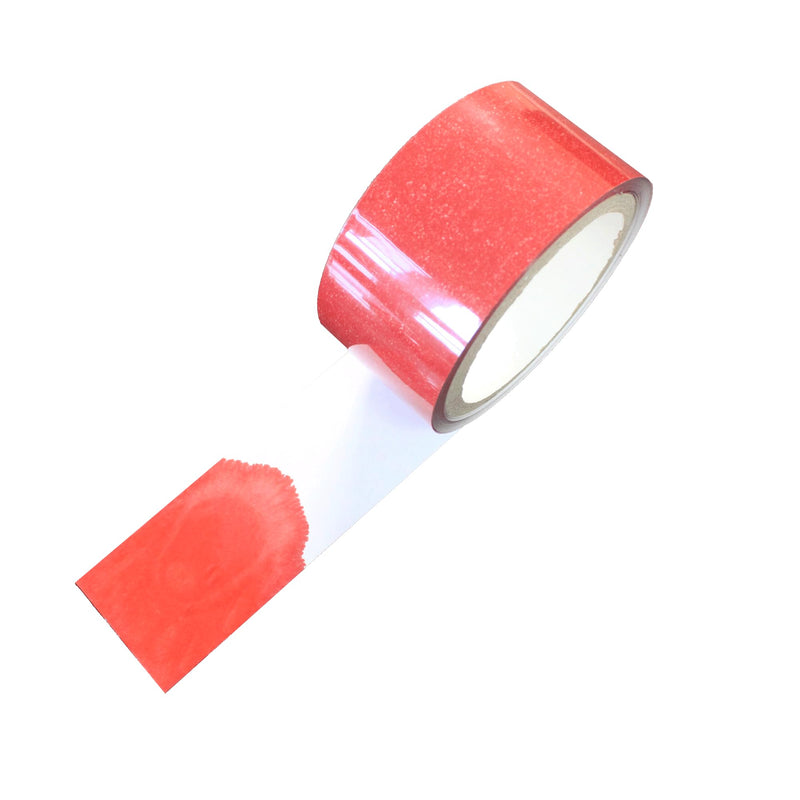 [Australia - AusPower] - – 1 Roll 2” x 10 Yards White Water Contact Indicator Tape for Warranty Void Instruction in Electronics Repair (6 Mil Thick Printable, Turn Red When Contact Water, Model: 0201) 