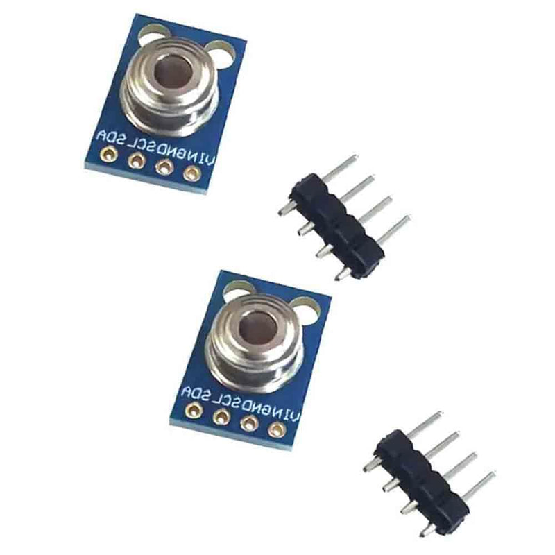 [Australia - AusPower] - 2PCS GY-906-BAA MLX90614 MLX90614ESF Infrared Temperature Sensor Module 