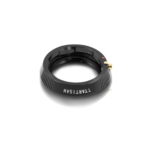TTARTISAN M Lens to Fuji X Adapter, X-Mount Lens Adapter Ring Compatible with X-A1 X-A10 X-A2 X-A3 X-H1 X-T1 X-T10 X-T2 X-T20 X-T3 X-T30 X-PR01 X-PR02 X-PR03 Cameras M-X Adapter