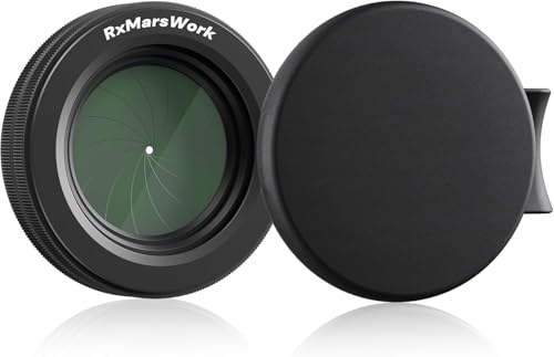 Adjustable Iris Filter Cover M30 Iris Aperture Diaphragm Adapter Optical Diaphragm 1.5-26mm Lens Module Adapter Ring for PVS 14(Adjustable Iris Filter Cover Set x1)