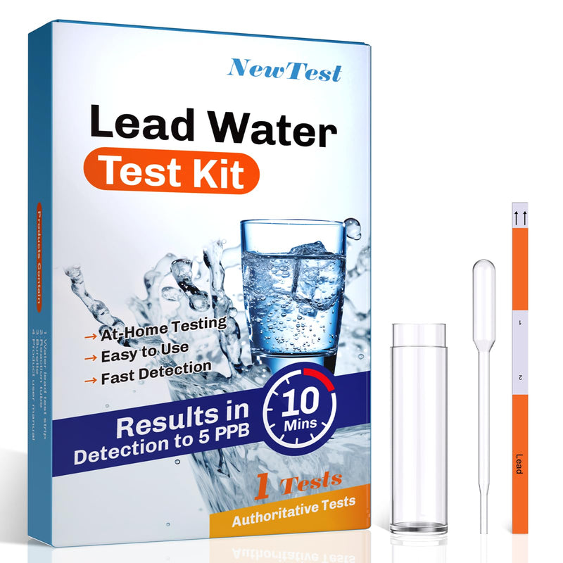 [Australia - AusPower] - Lead Water Test Kit: Accurate Lead Detection to 5 PPB & Results in 10 Minutes - at Home Water Lead Testing Kit for Drinking Water & Tap & Well Water 