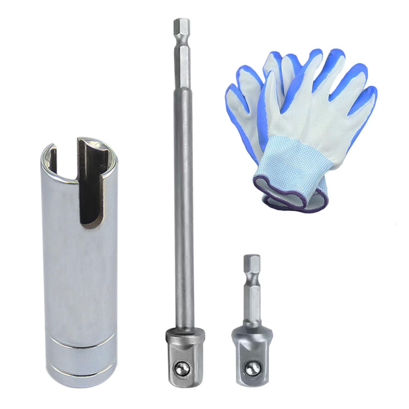 [Australia - AusPower] - Camper Crank Handle Kit Fits Coleman Fleetwood POP UP Camper Crank Handle Replacement 3/8 Socket, Chrome, RCKIM00146 